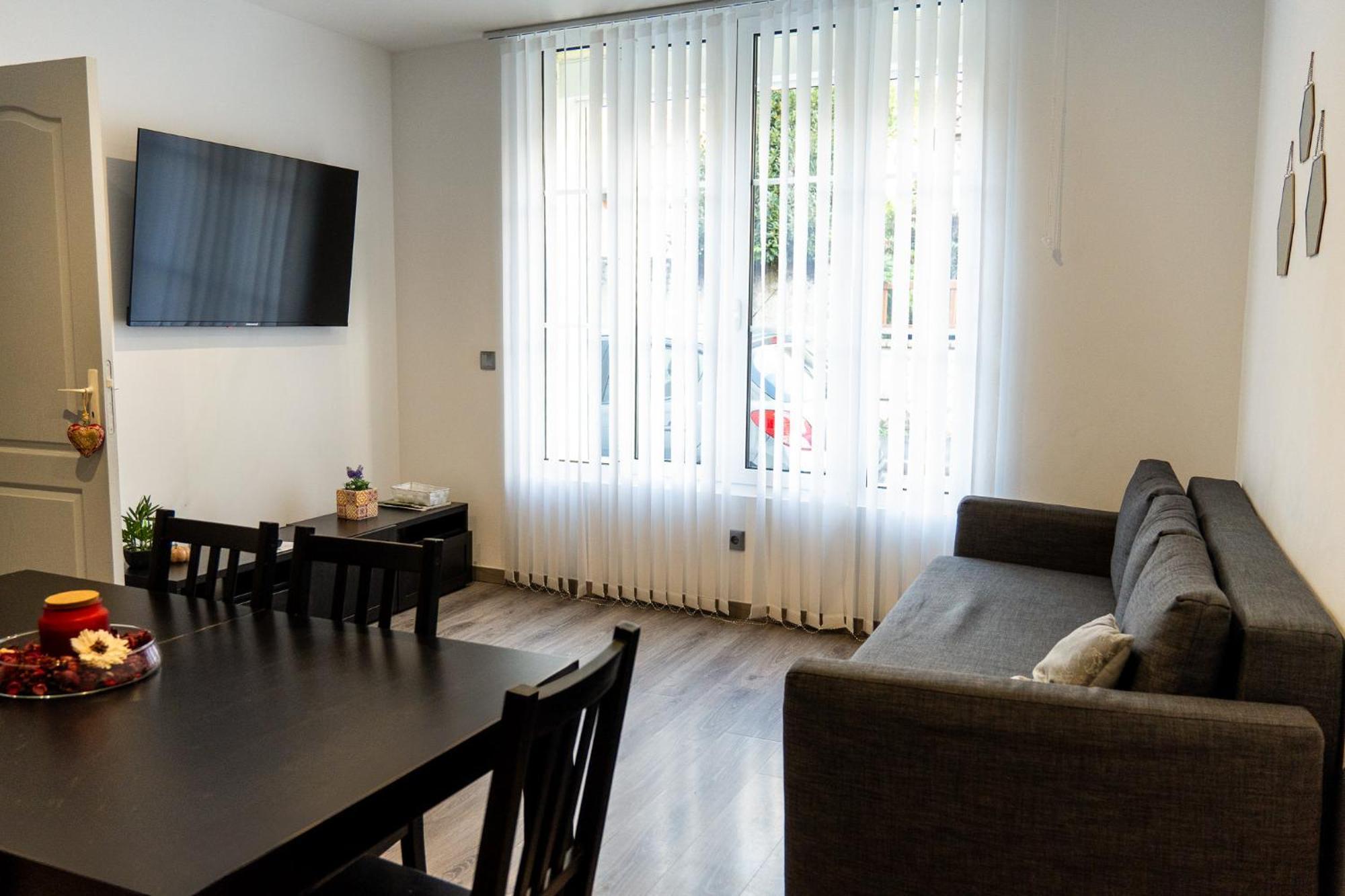 A L'Ombre Du Pin "1" - Ground-Floor T3 Near Disneyland And Paris, 1-6 Guests Le Pin  Bagian luar foto